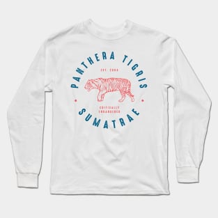 Panthera Tigris Sumatrae Long Sleeve T-Shirt